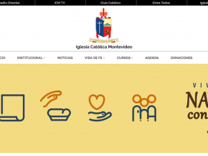 La Iglesia Católica de Montevideo lanzó sus nuevos medios de comunicación.