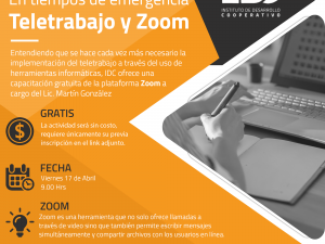 Webinar Teletrabajo y ZOOM