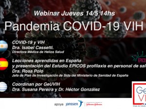 Webinar Pandemia COVID-19 y VIH