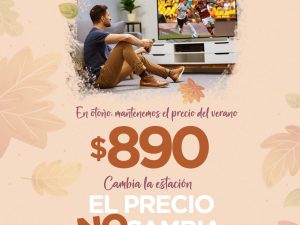 Cambió la estación, los precios no cambian en Multiseñal