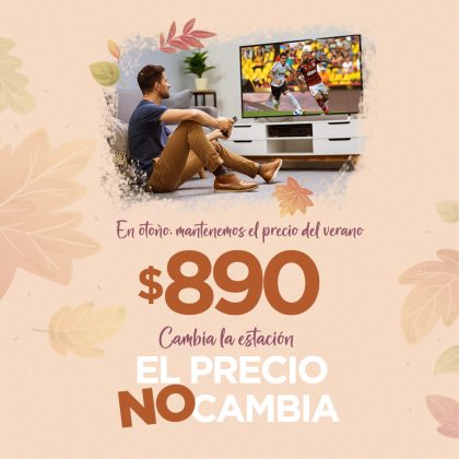 Cambió la estación, los precios no cambian en Multiseñal