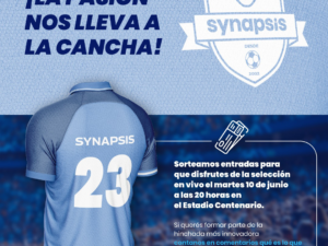 Synapsis Tech BPO en junio cumple 23 años y se pone la Celeste para festejar